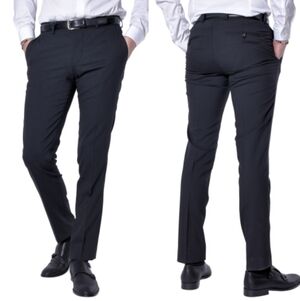 Tiger of Sweden HERRIS slim-fit wool Trousers Pants T56431, Black